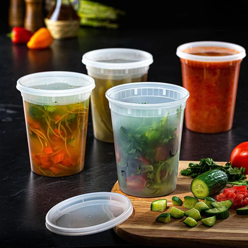 Meal Prep Bowl - ตู้แช่พร้อมฝาสำหรับอาหารกล่องเก็บสินค้า S ปลอดภัยสำหรับกล่องเก็บสินค้าอาหารกลางวันปราศจากสาร BPA ไมโครเวฟกันรั่วซึม