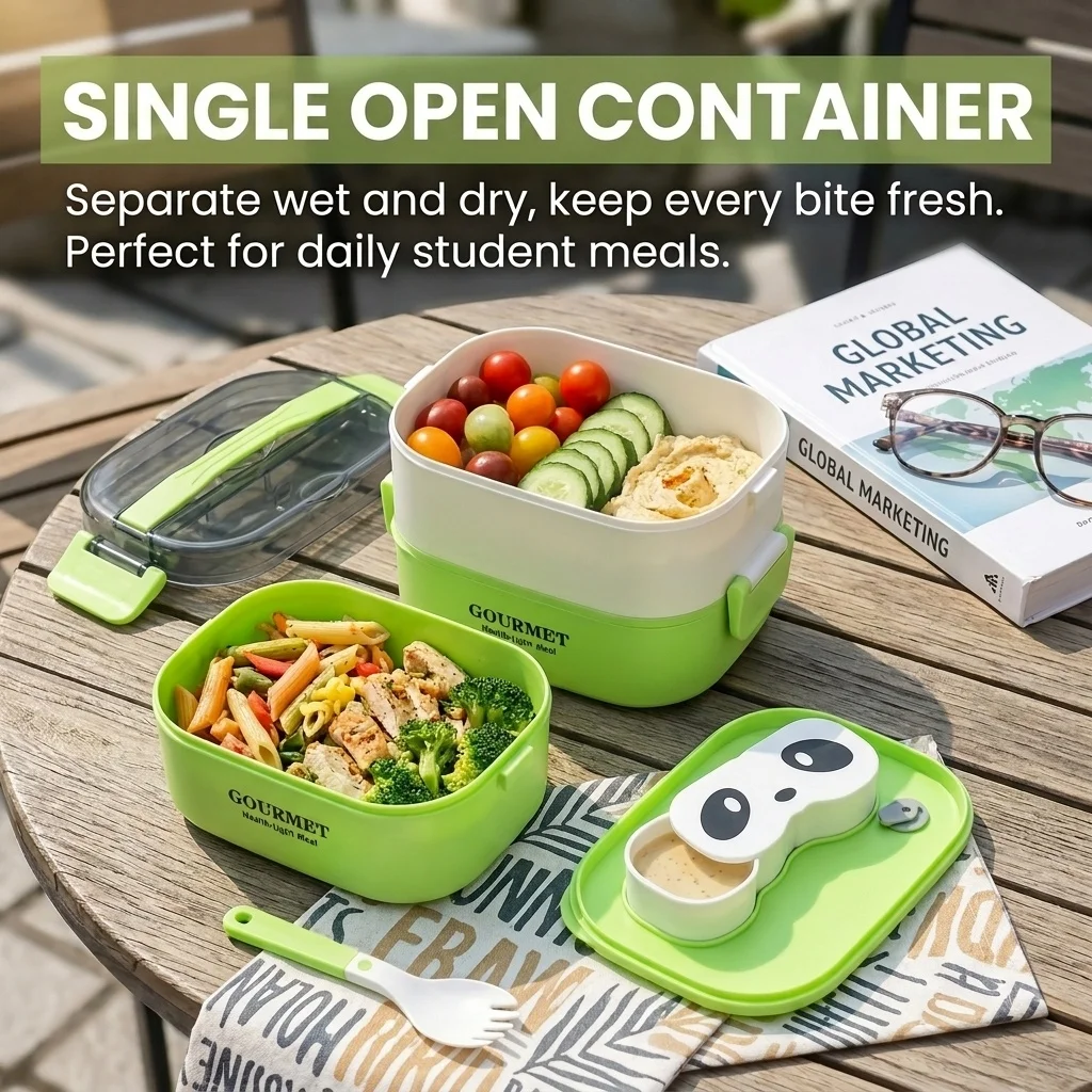 กล่องเบนโตะพลาสติกสำหรับอุ่นใน - Meal Prep Or Prep Meal บทวิจารณ์และราคา
