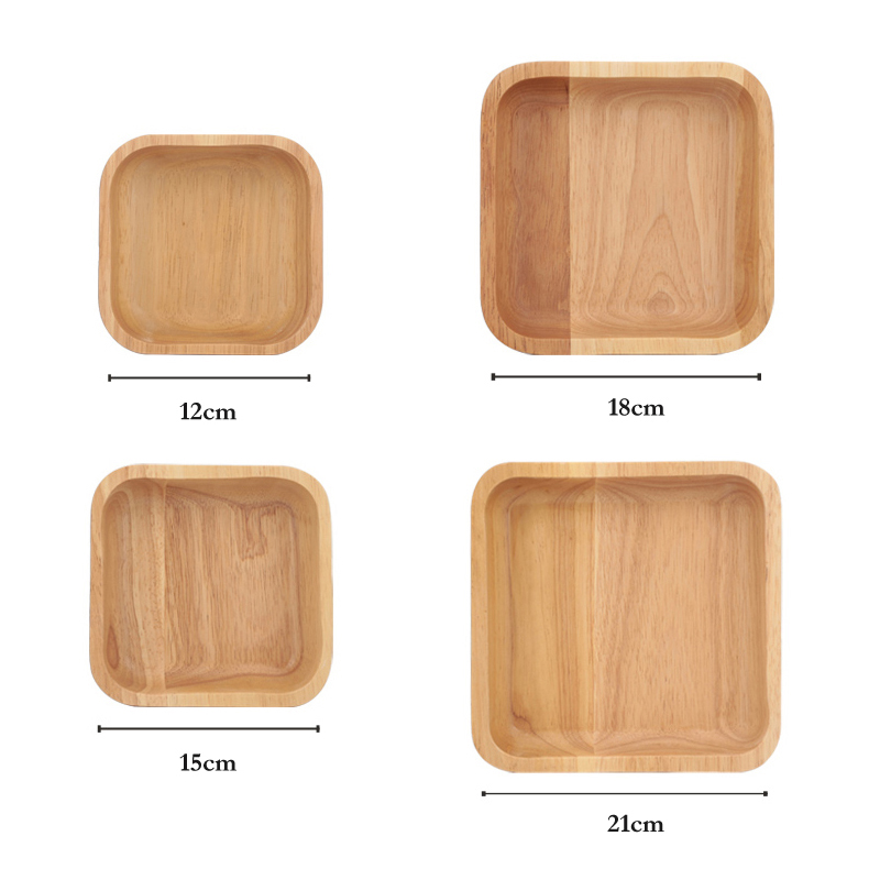 1Pc ไม้ชาม4ชามสลัดผลไม้ขนาดใหญ - Meal Prep Bowl บทวิจารณ์และราคา