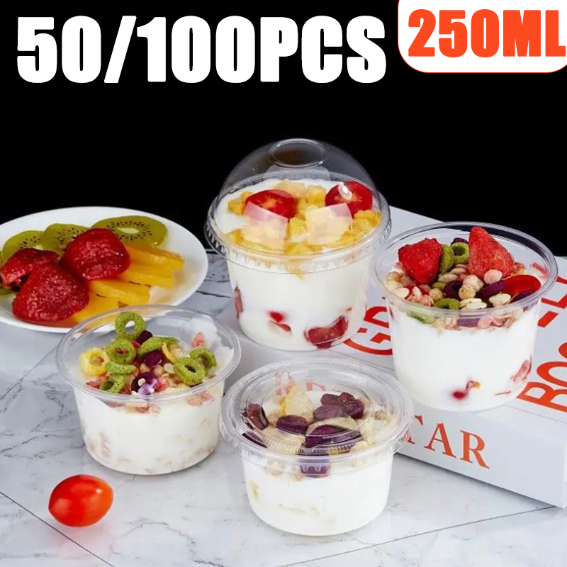 ถ้วยพลาสติกใส่น้ำพุดดิ้งแบบใช้ - Sauce Dipping Cup บทวิจารณ์และราคา