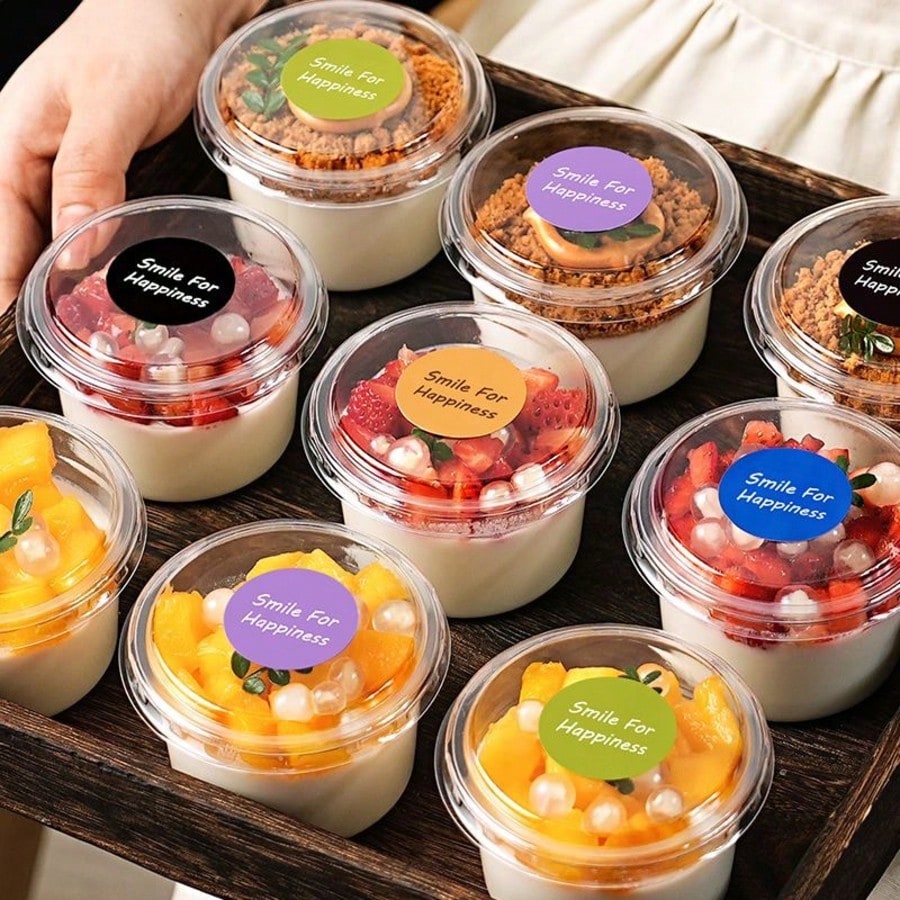 ถ้วยพลาสติกใส่น้ำพุดดิ้งแบบใช้ - Sauce Dipping Cup บทวิจารณ์และราคา