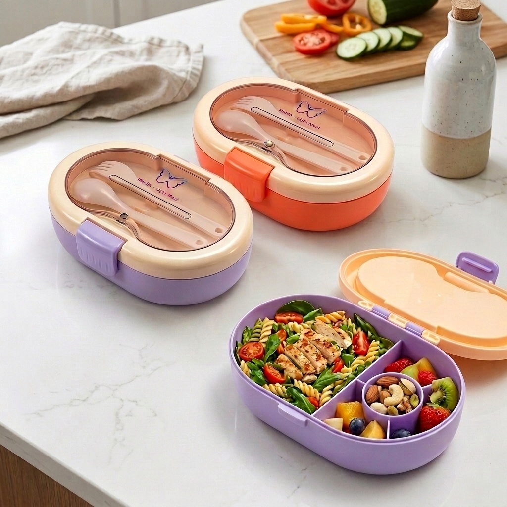 กล่องอาหารกลางวันพลาสติกกันรั่ - Meal Prep Or Prep Meal บทวิจารณ์และราคา