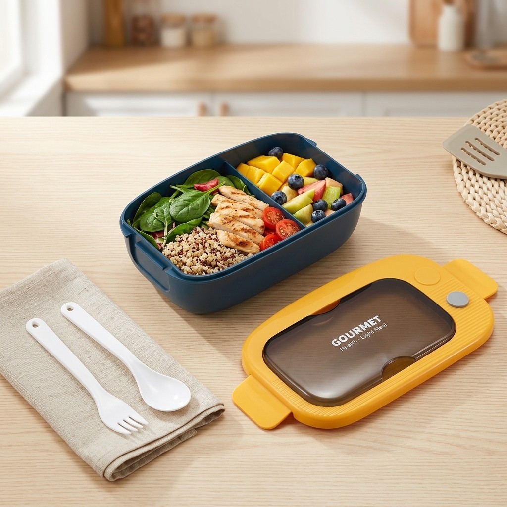 กล่องข้าวพลาสติกแบบเบนโต 2 ช่อ - Meal Prep Or Prep Meal บทวิจารณ์และราคา