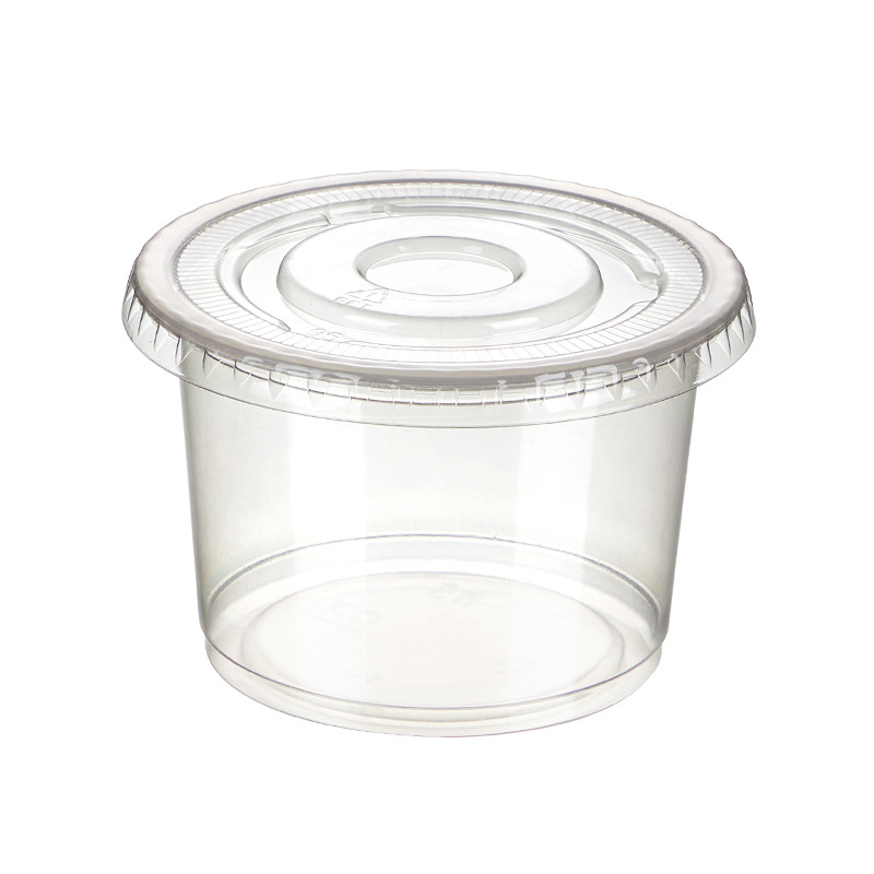 ถ้วยพลาสติกใส 8/10 ออนซ์ พร้อม - Sauce Dipping Cup บทวิจารณ์และราคา