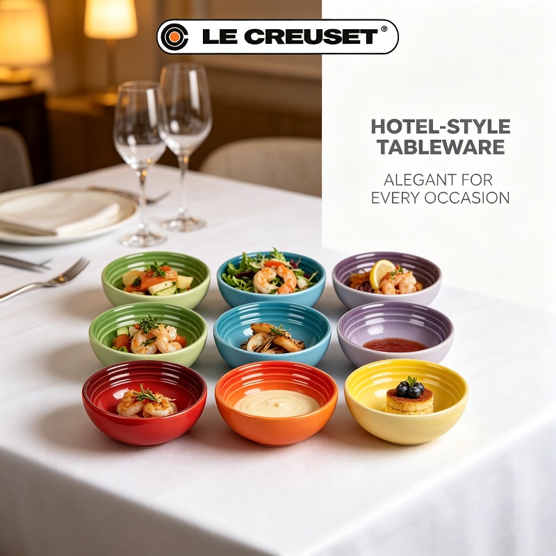 ชุดชามสโตนแวร์ Le Creuset 6 ชิ - Meal Prep Kitchen บทวิจารณ์และราคา