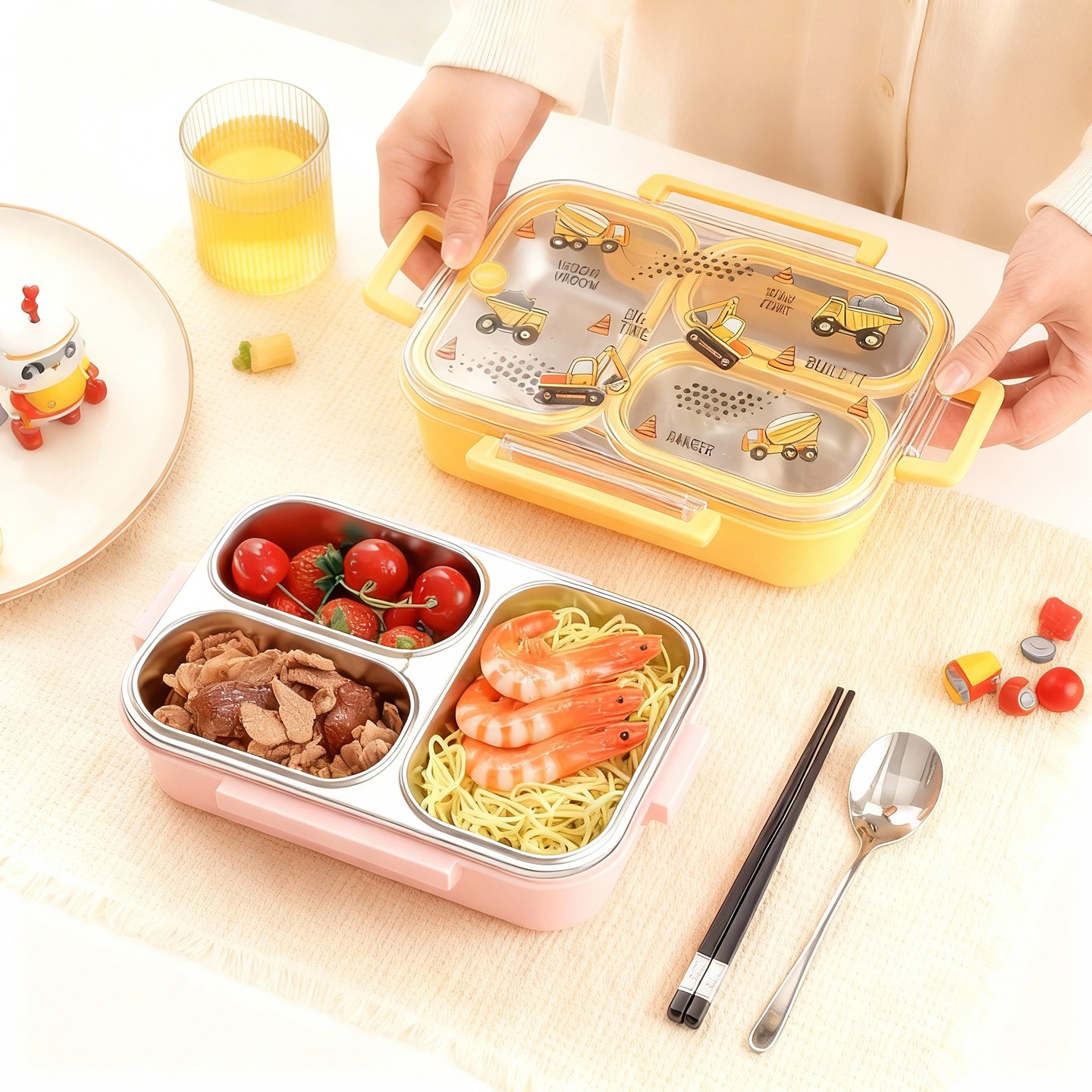 กล่องอาหารกลางวันเด็กขนาดใหญ่ล - Meal Prep Bowl บทวิจารณ์และราคา